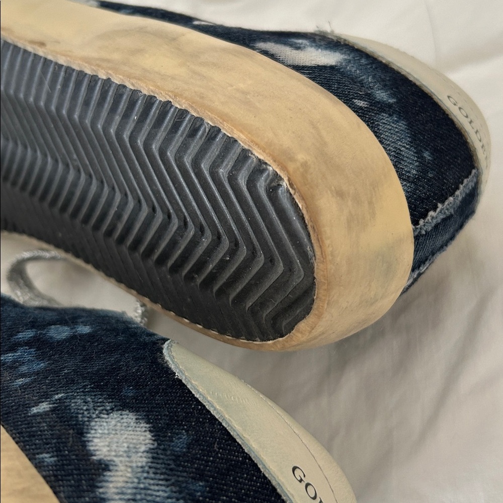 GoldenGoose SuperStar Sneaker size 42 EUC. Denim,Leather Limited Edition #30/300 - Picture 12 of 16